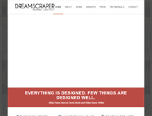 Tablet Screenshot of dreamscraper.com